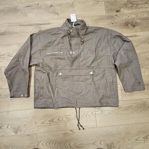 PUMA x Represent Anorak Jacket Men’s Large Pine Bark Brown NWT $200 MSRP